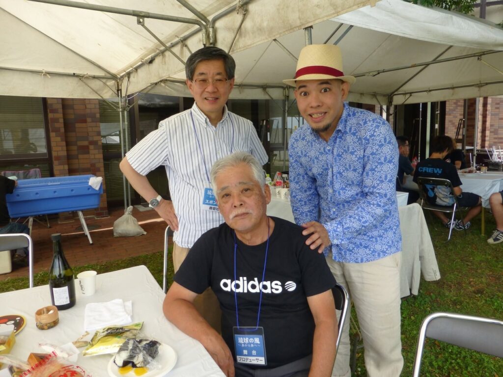 知名先生、かりゆし58の前川真吾さん