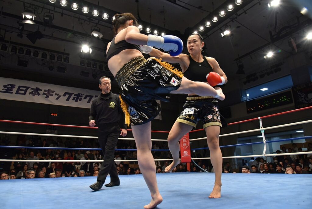 山本ほのかの右ストレートヒットで力強さを見せ付ける結果に繋げた